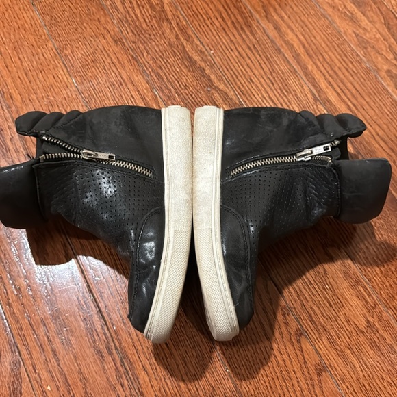 Mossimo Supply Company big kids high top sneaker wedge shoe size 4 - Picture 4 of 11